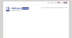 Desktop Screenshot of evdebakim.org.tr